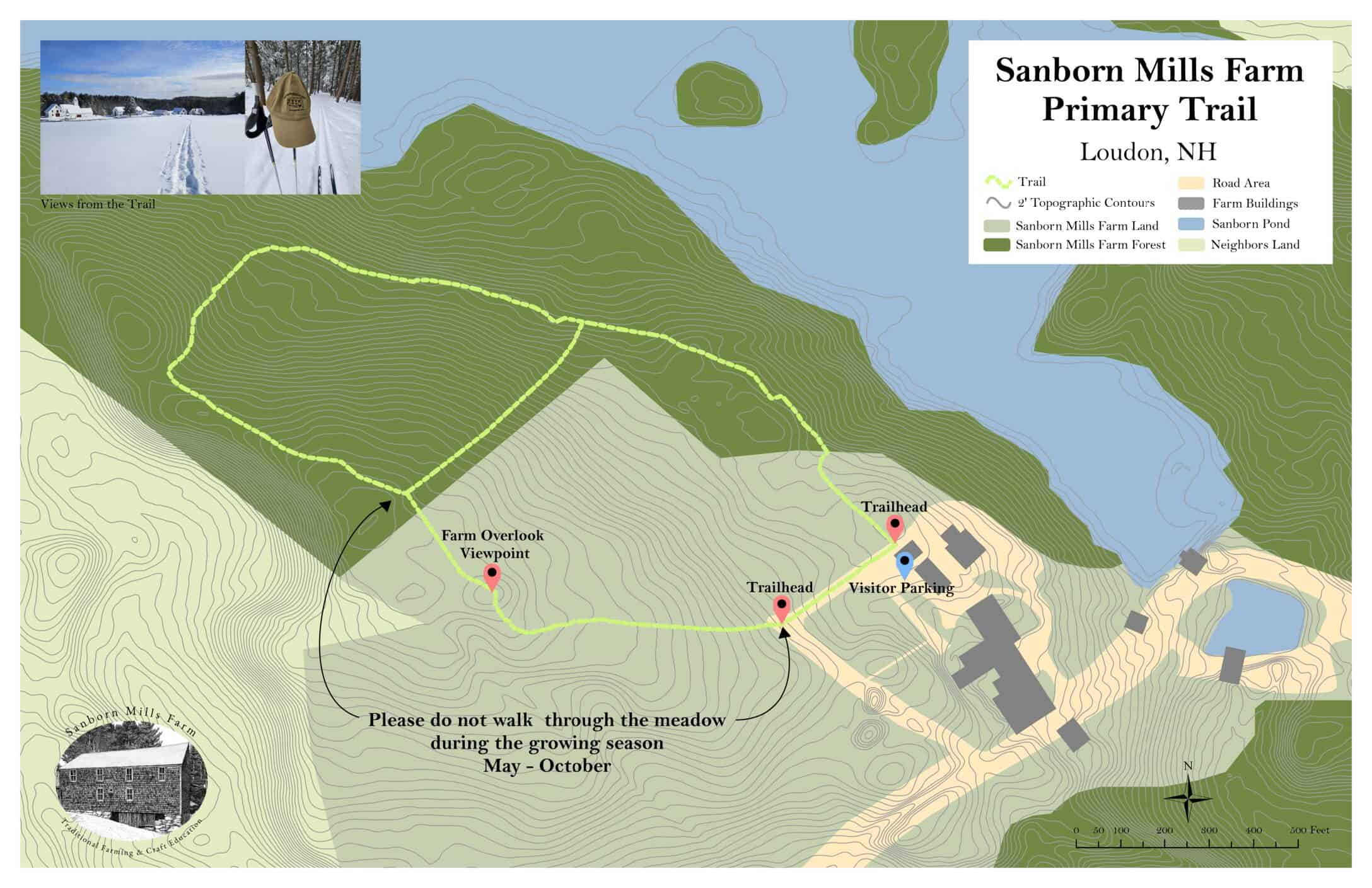 Sanborn Mills Primary Trail 6-4-2025