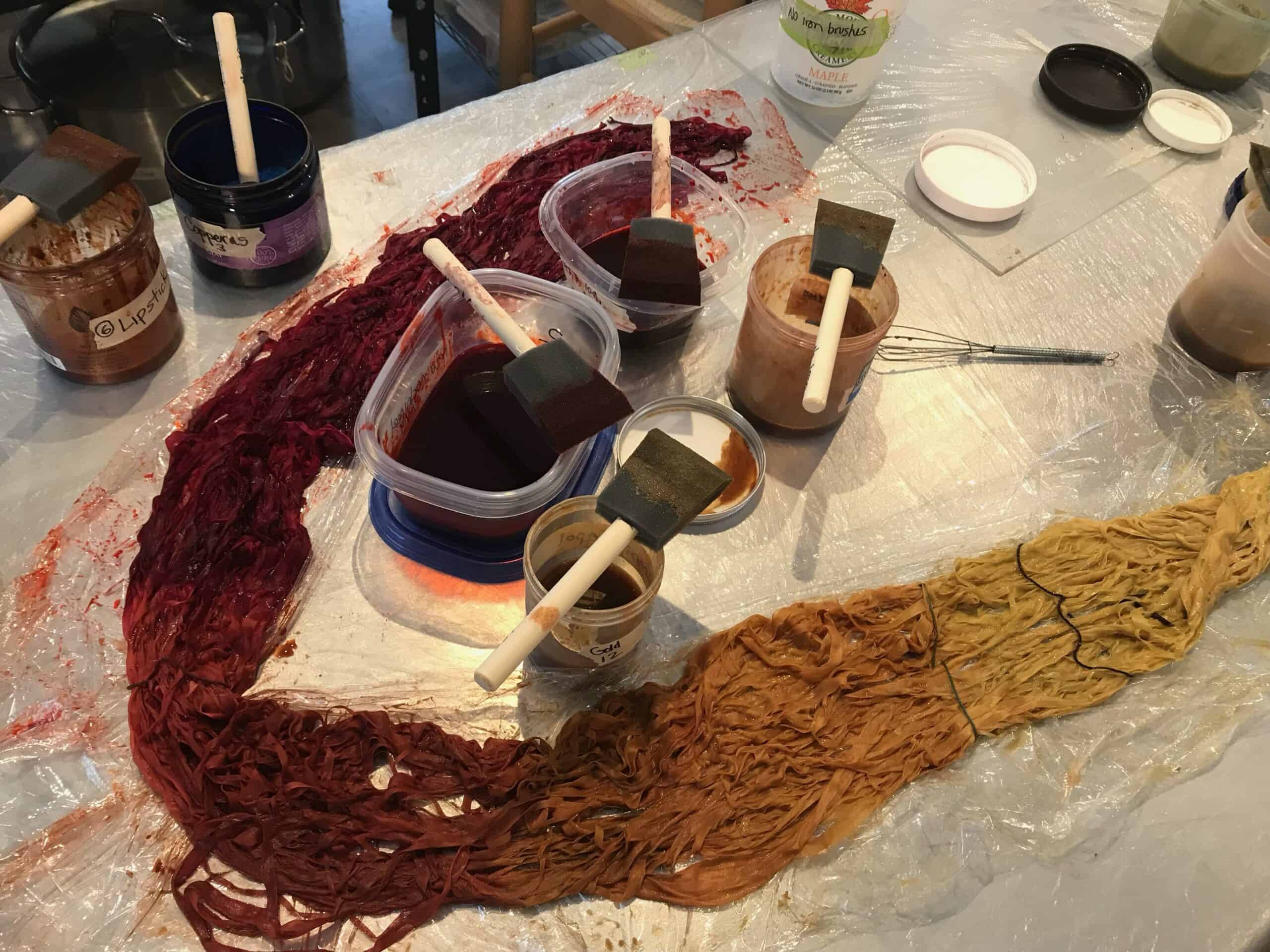 Dyeing Yarns with Mordant Dyes and Indigo - Sanborn Mills Farm