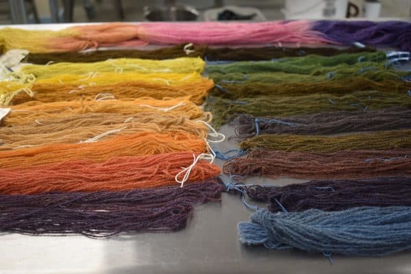 Dyeing Yarns