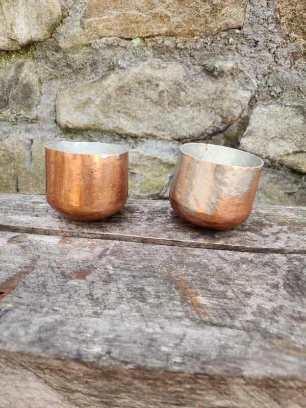 Raised Copper Vessels