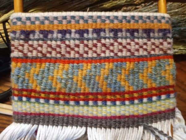 Weft Twining a Small Vessel