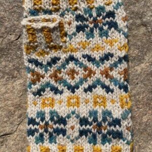 Fair Isle Fingerless Mitts
