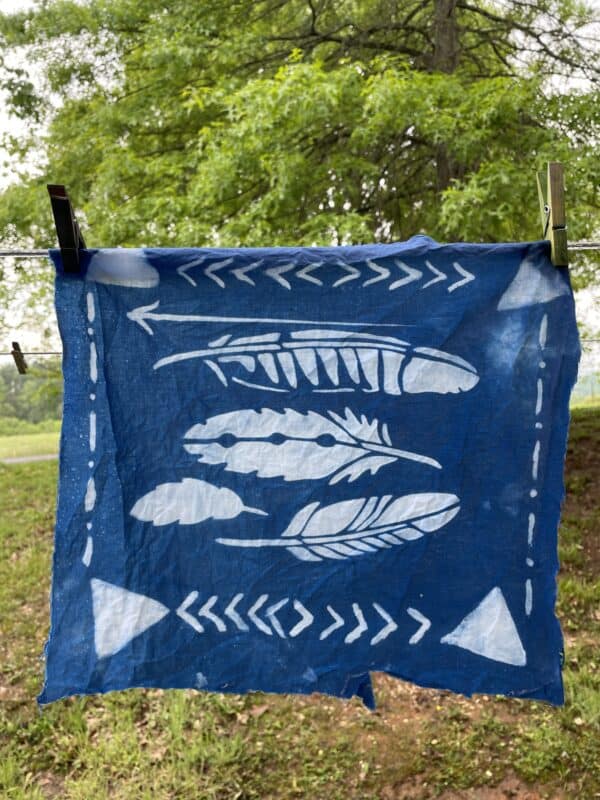 Clay Resist + Natural Indigo