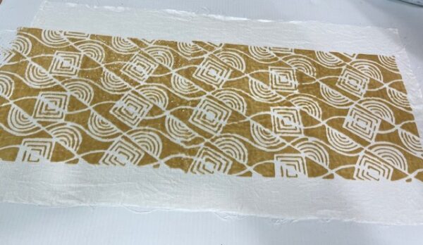 Traditional Katazome Rice Paste Resist