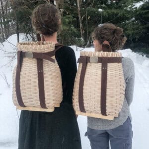 Black Ash Pack Basket