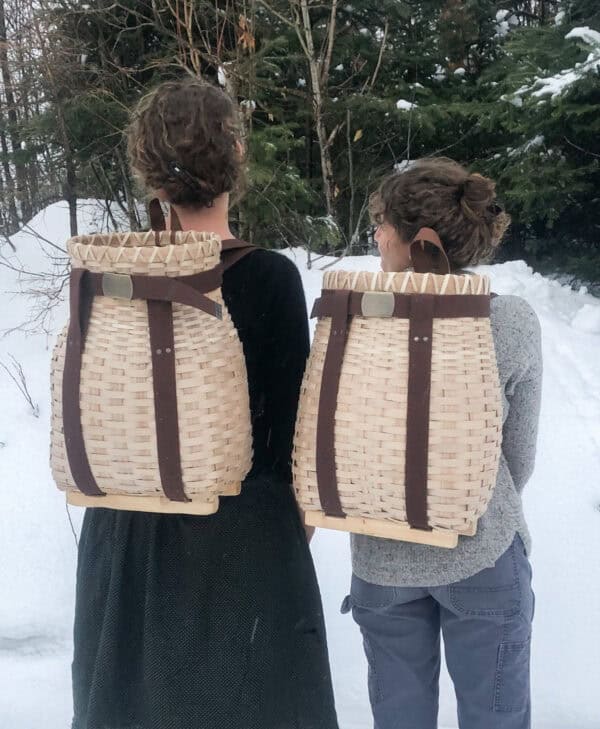 Black Ash Pack Basket