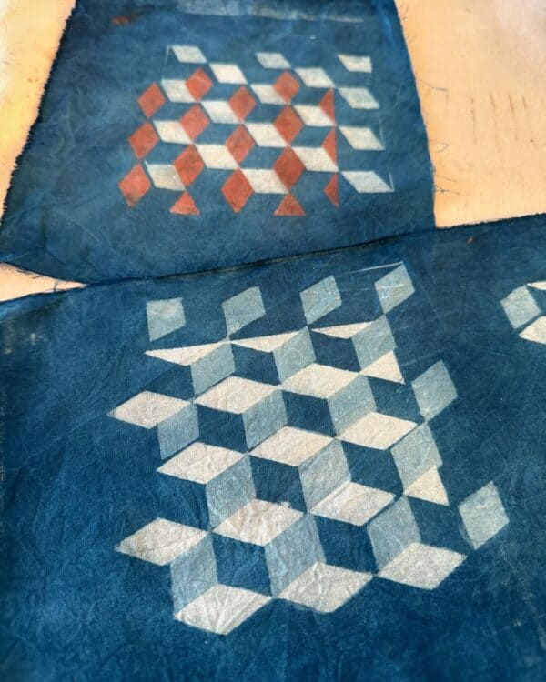 Clay Resist + Natural Indigo