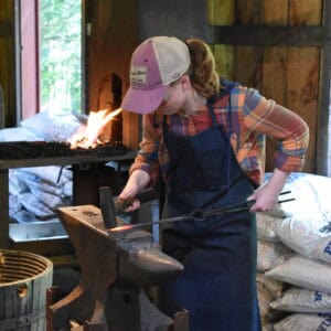blacksmithing women
