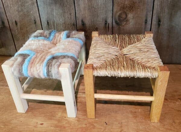 Rush Weave Two Stools in One Day