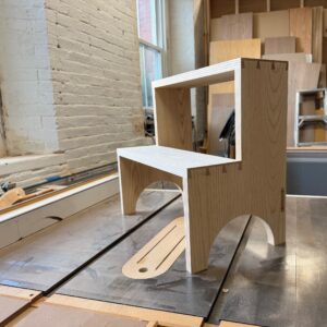 shaker style step stool