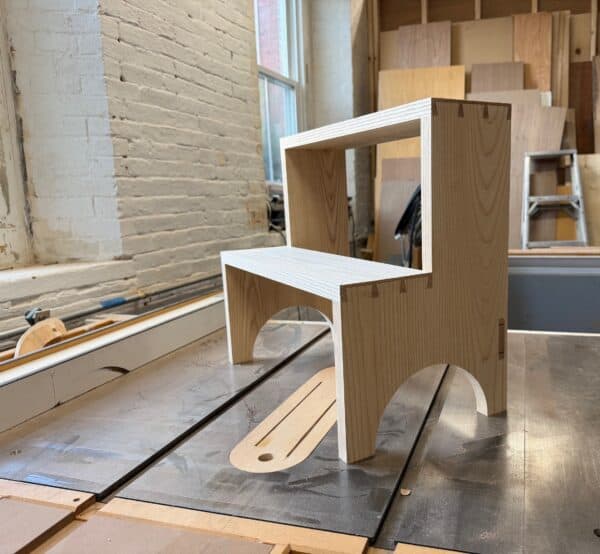 shaker style step stool