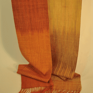 Paint a Warp With Natural Dyes and Weave a Silk Scarf