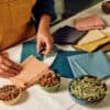 Gradations with Natural Dyes