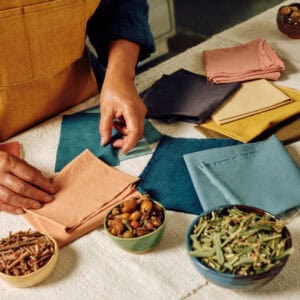 Gradations with Natural Dyes