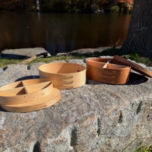 Shaker Style Oval Jewelry Box