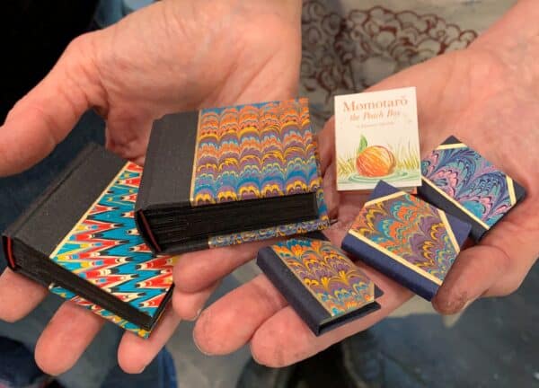 From Miniature Marbling to Tiny Books