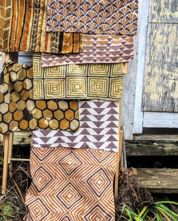 Mordant Printing and Painting with Natural Dyes