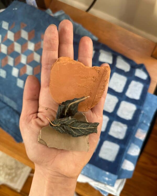 Clay Resist + Natural Indigo