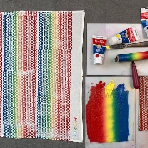 block printing weekend