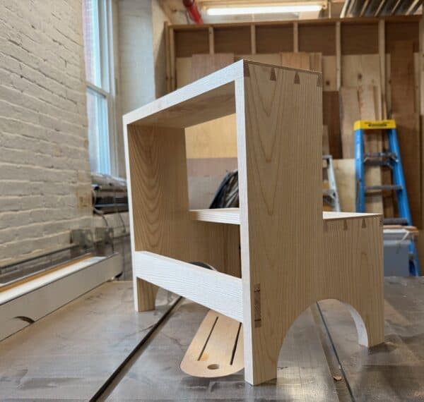 shaker style step stool