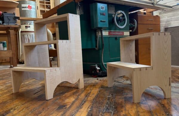 shaker style step stool