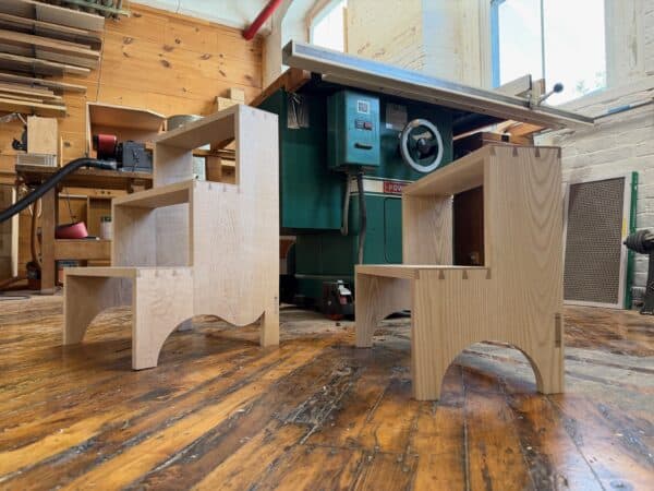 shaker style step stool