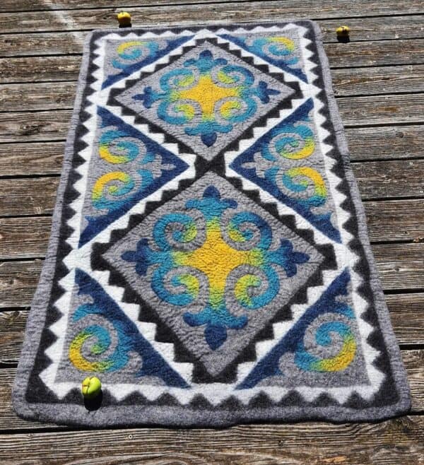 Prefelt Rug Workshop with Nomadic Design