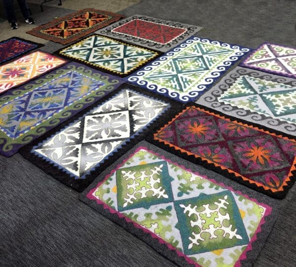 Prefelt Rug Workshop with Nomadic Design