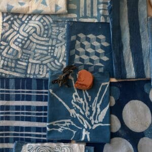 Clay Resist + Natural Indigo