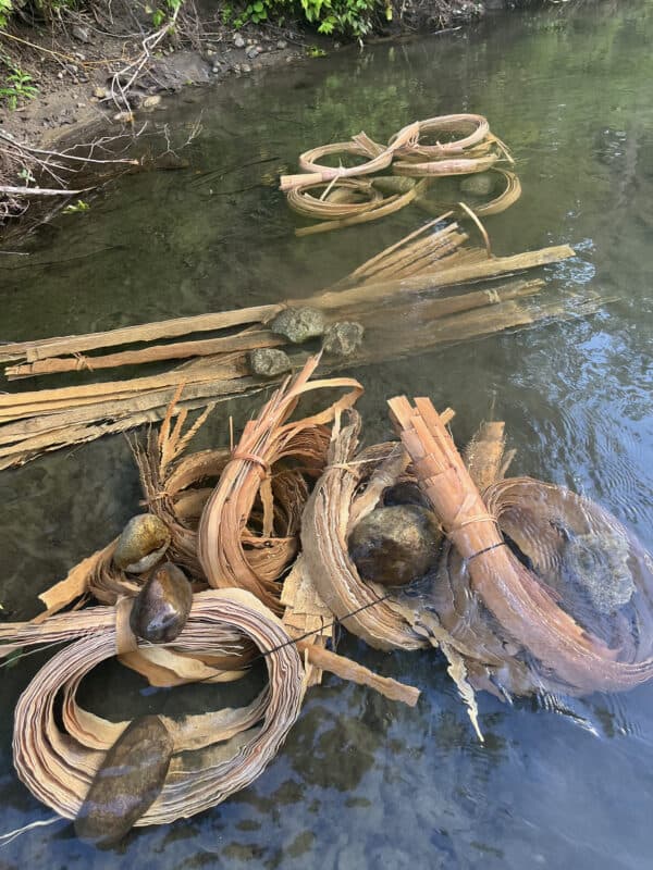 Black Ash Pack Basket