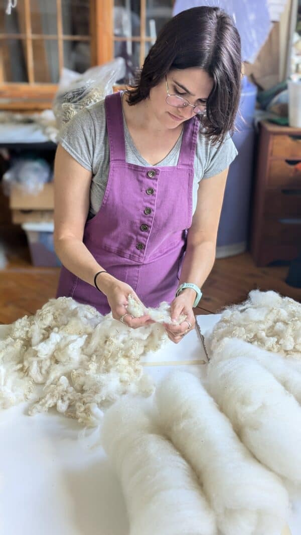 wool processing