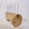 Sculptural Candle Holders and Bud Vases: