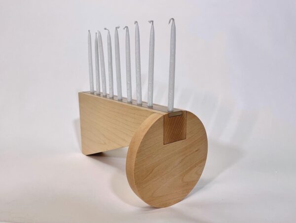 Sculptural Candle Holders and Bud Vases: