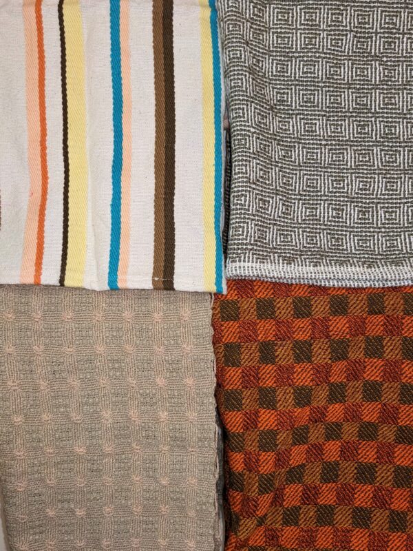 Dishtowels: Playing with Blocks