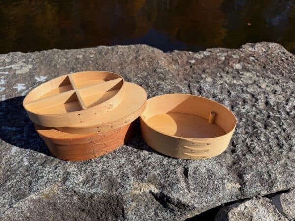 Shaker Style Oval Jewelry Box