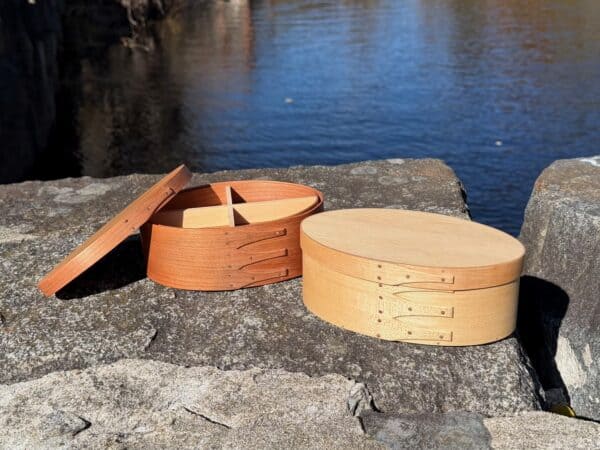 Shaker Style Oval Jewelry Box