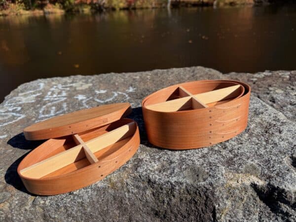 Shaker Style Oval Jewelry Box