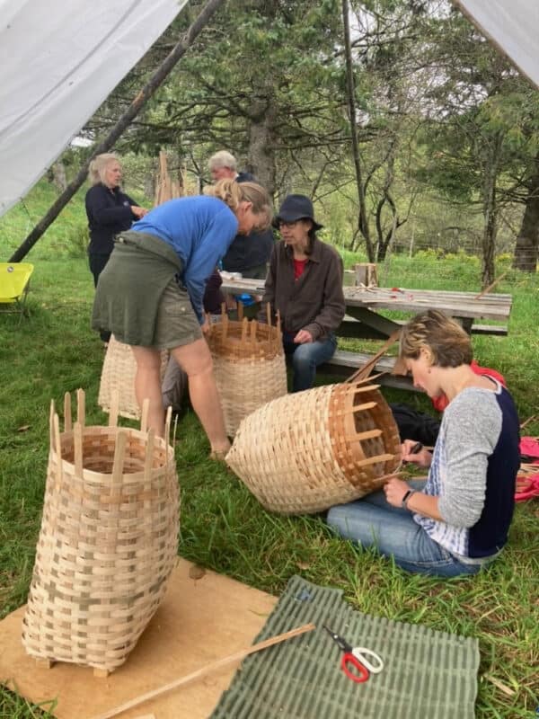 Black Ash Pack Basket