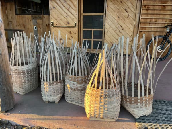 Black Ash Pack Basket