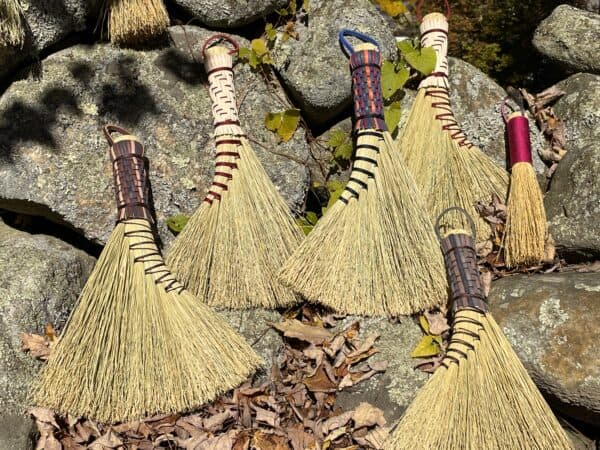 Plaited Turkey Wing Whisk Broom